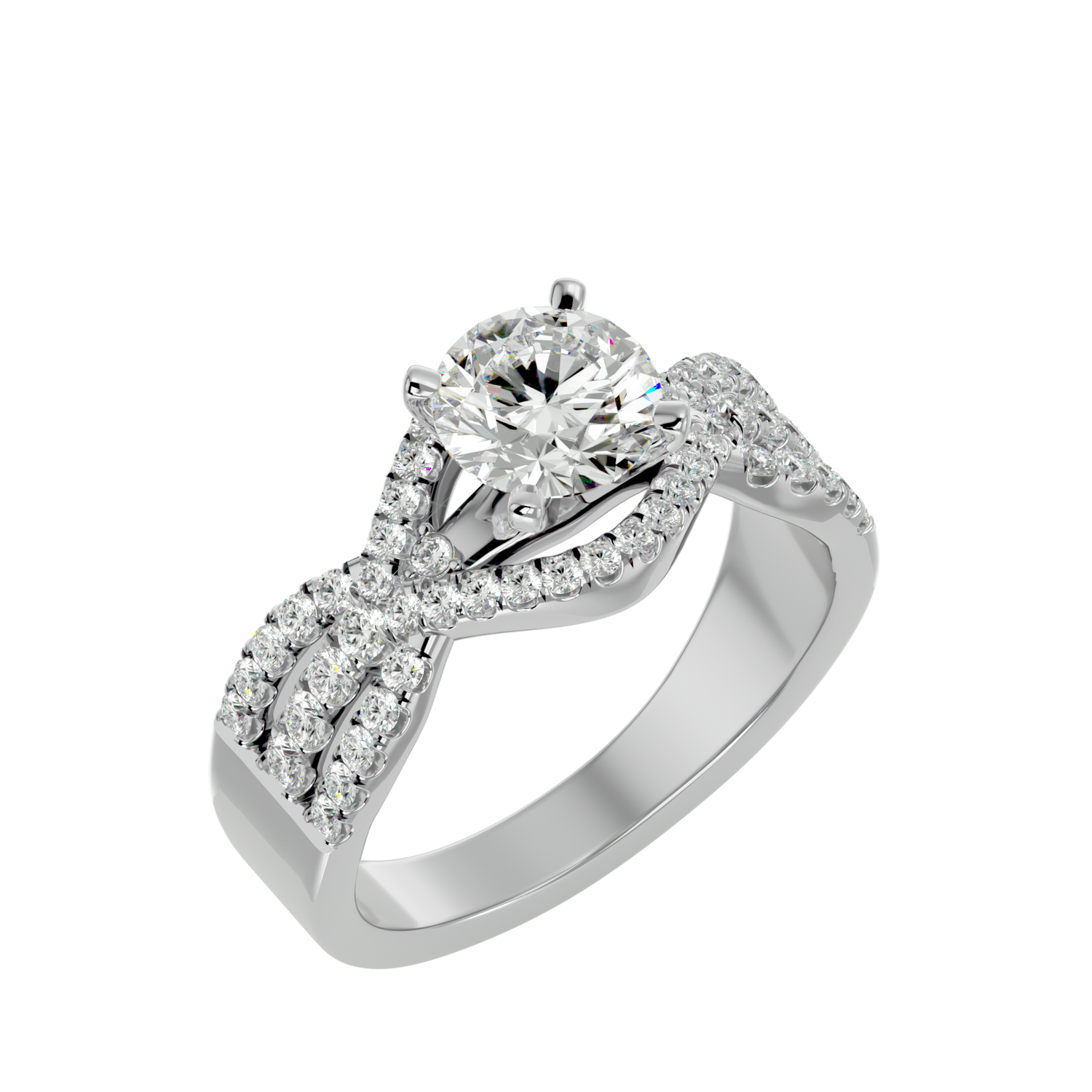 Beatrice Diamond Solitaire Ladies Ring