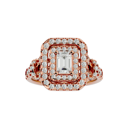 Florence Diamond Halo Ring