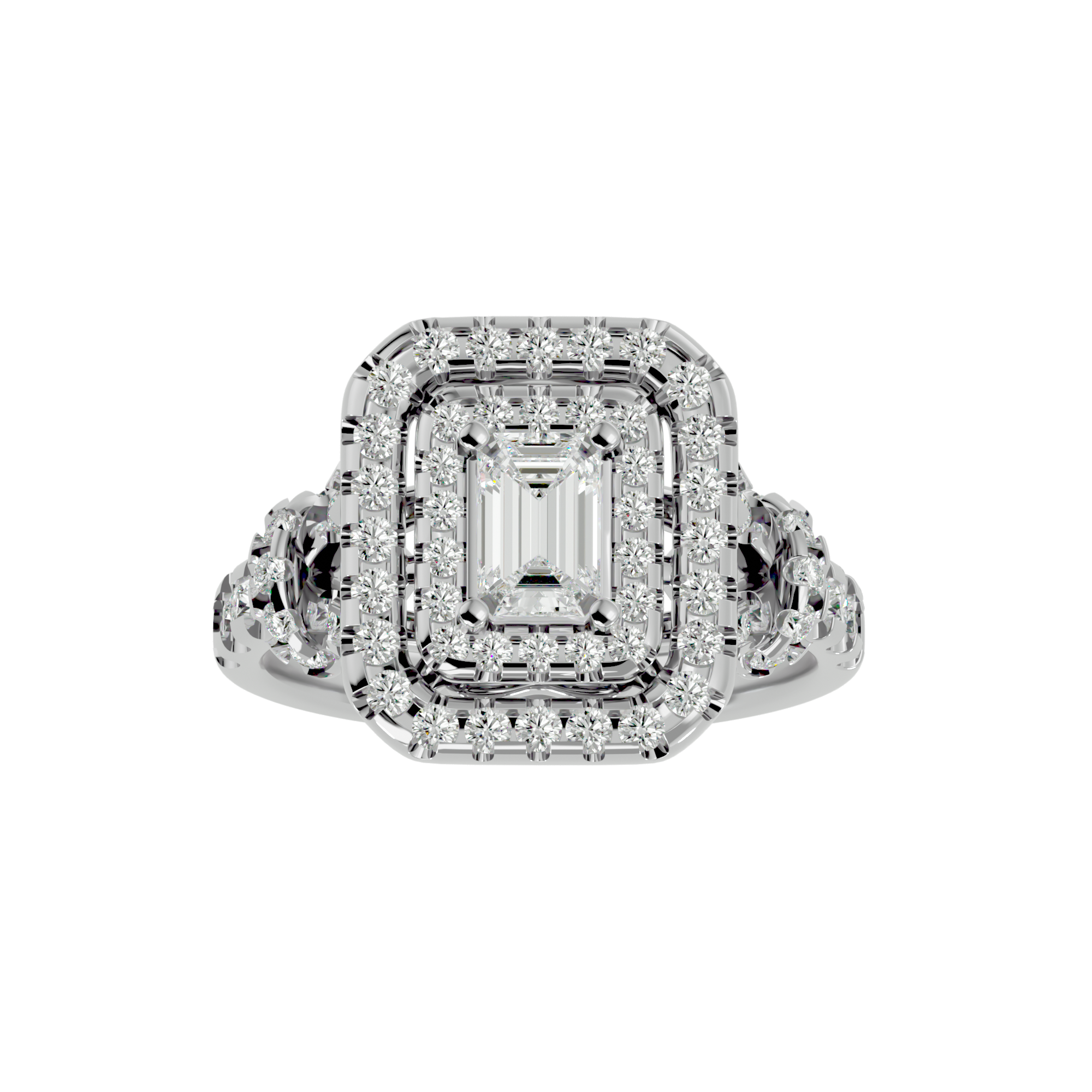 Florence Diamond Halo Ring