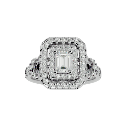 Florence Diamond Halo Ring