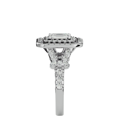 Florence Diamond Halo Ring