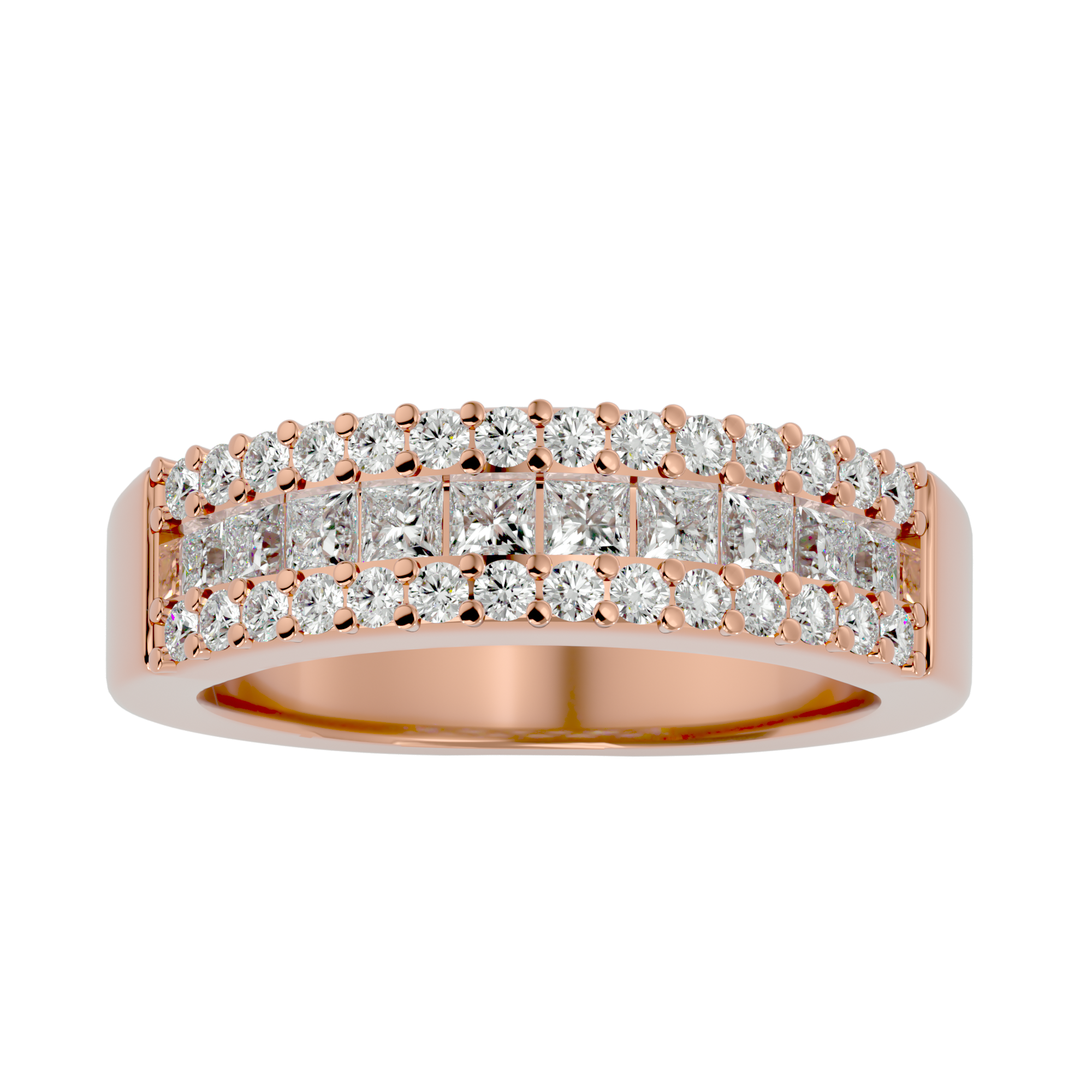 Bijou Diamond Wedding Band