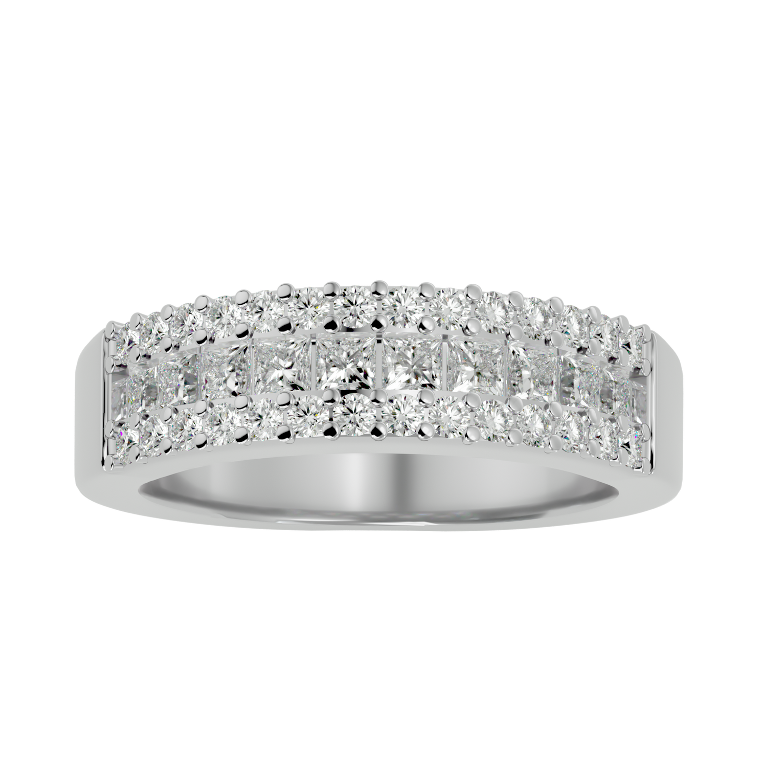 Bijou Diamond Wedding Band