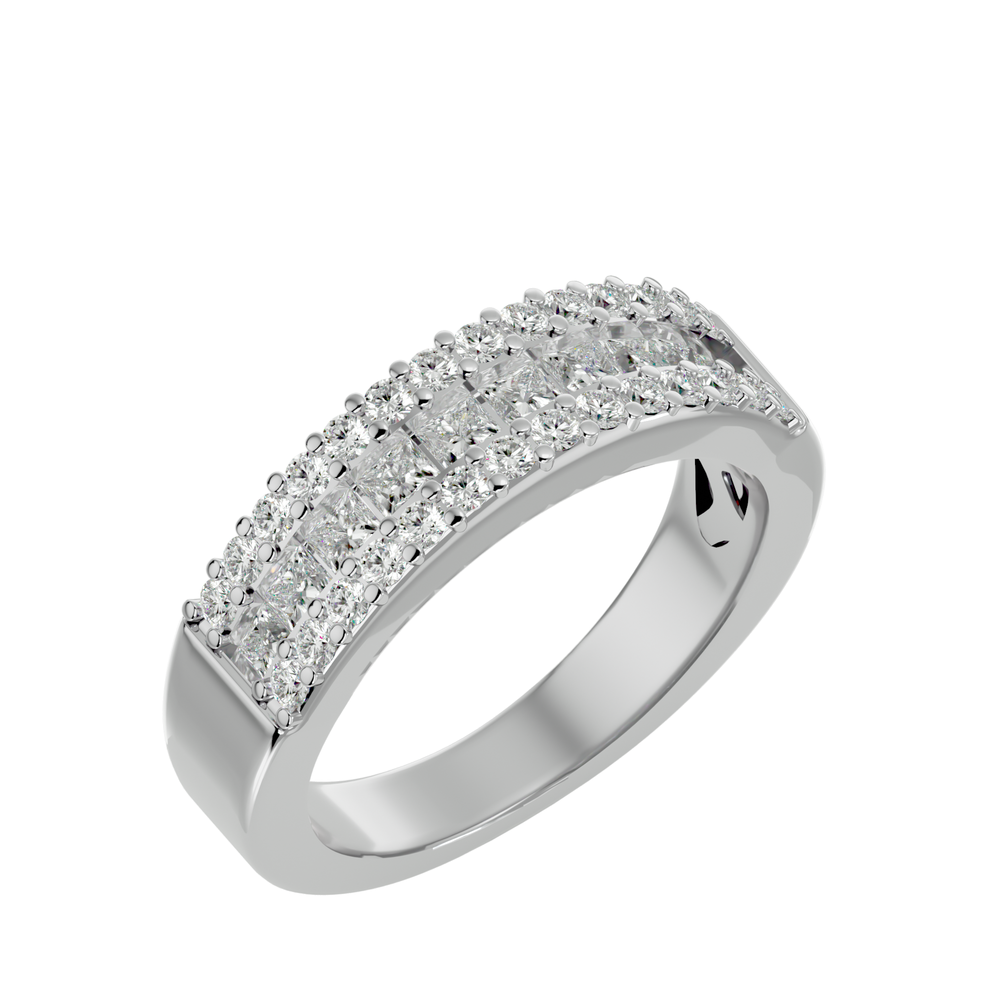 Bijou Diamond Wedding Band