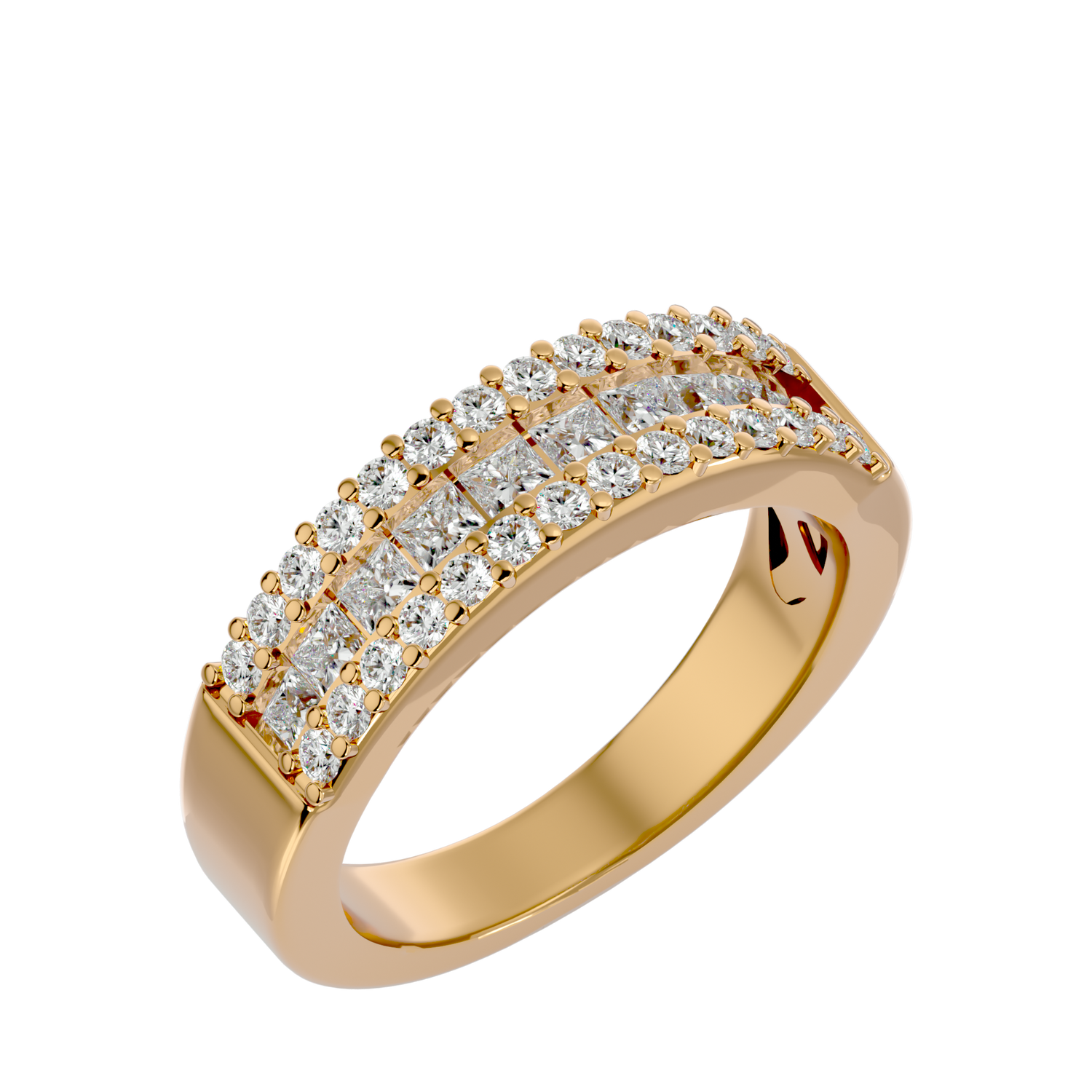 Bijou Diamond Wedding Band