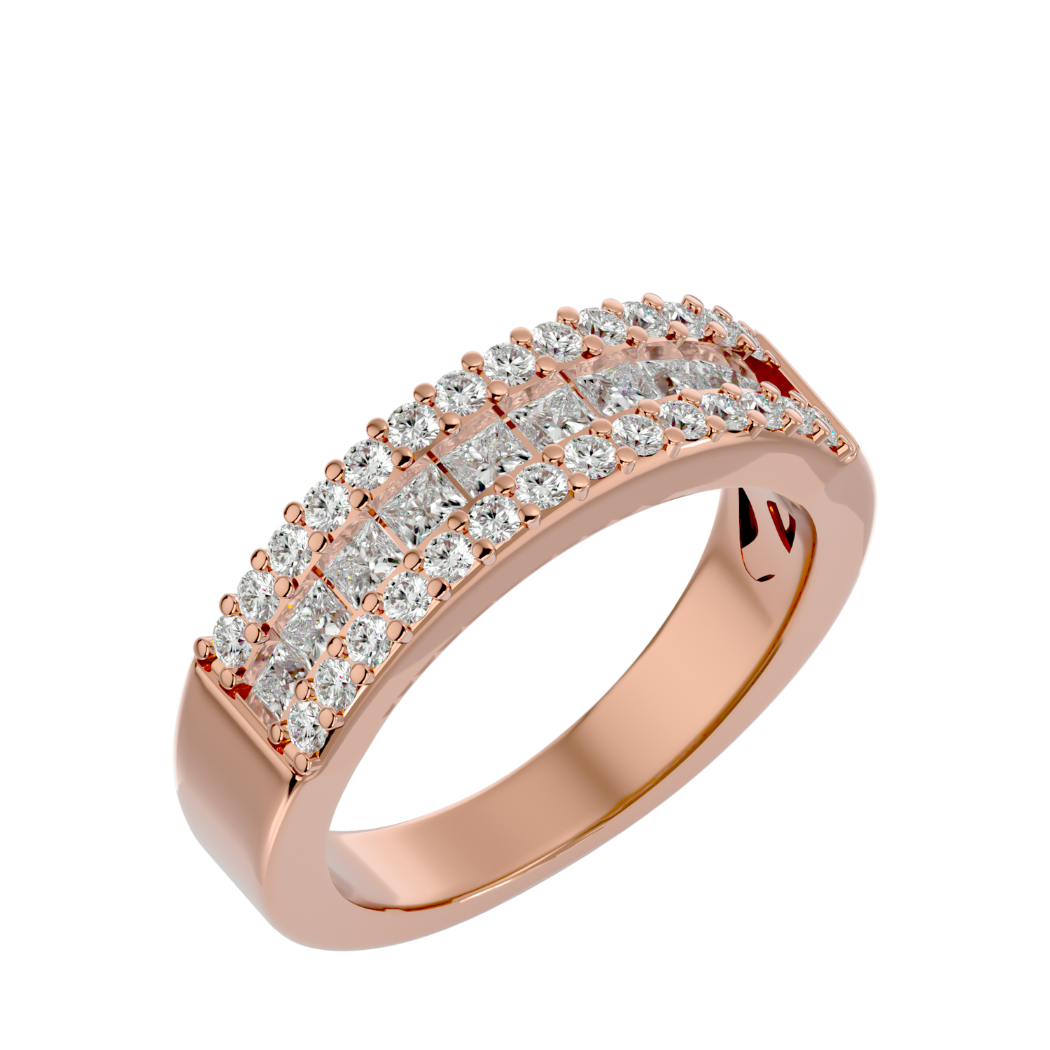 Bijou Diamond Wedding Band