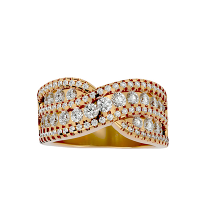 Luciana Diamond Wedding Band