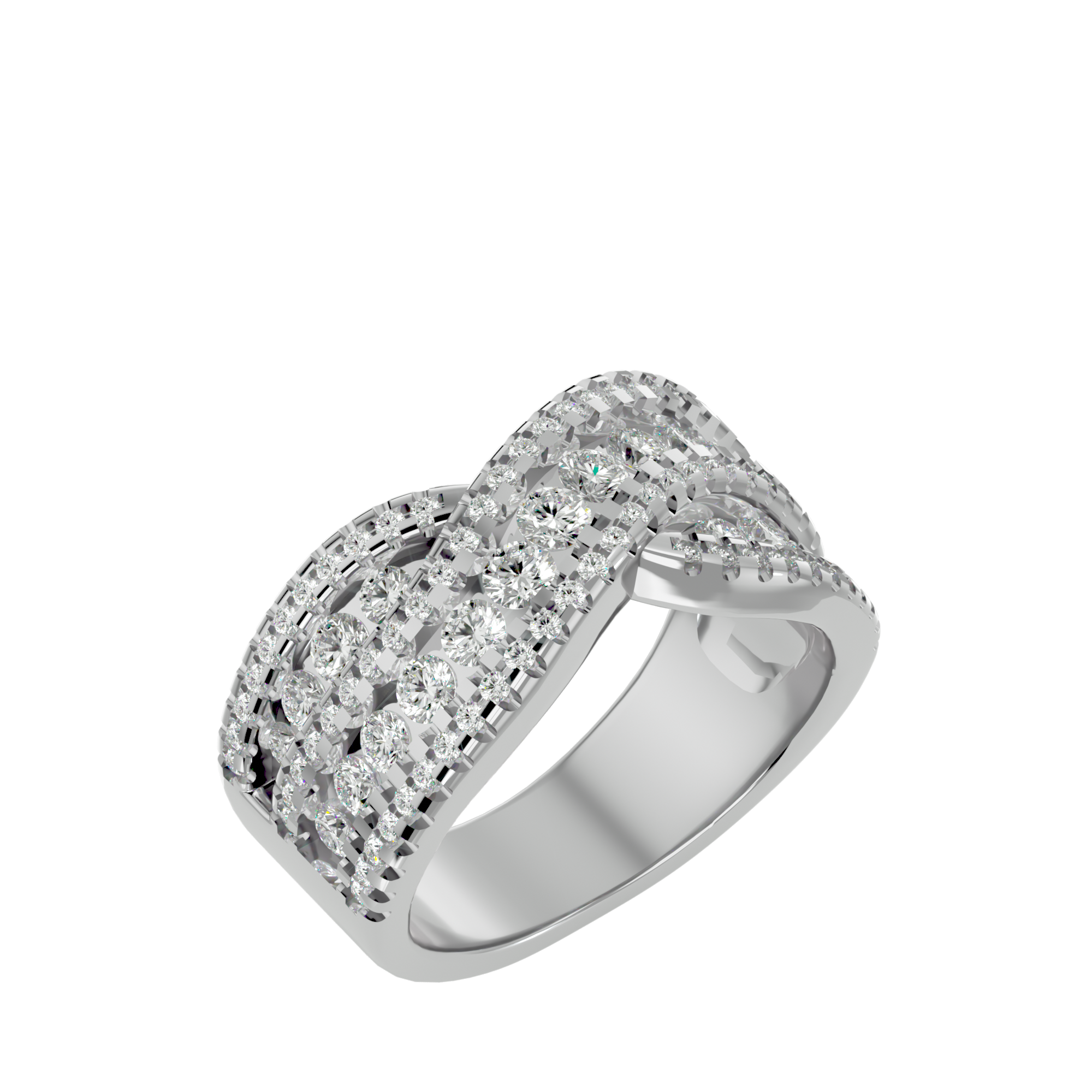 Luciana Diamond Wedding Band