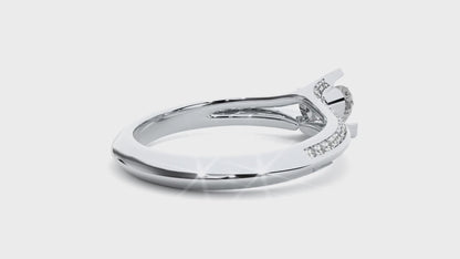 Vivienne Diamond Solitaire Ladies Ring