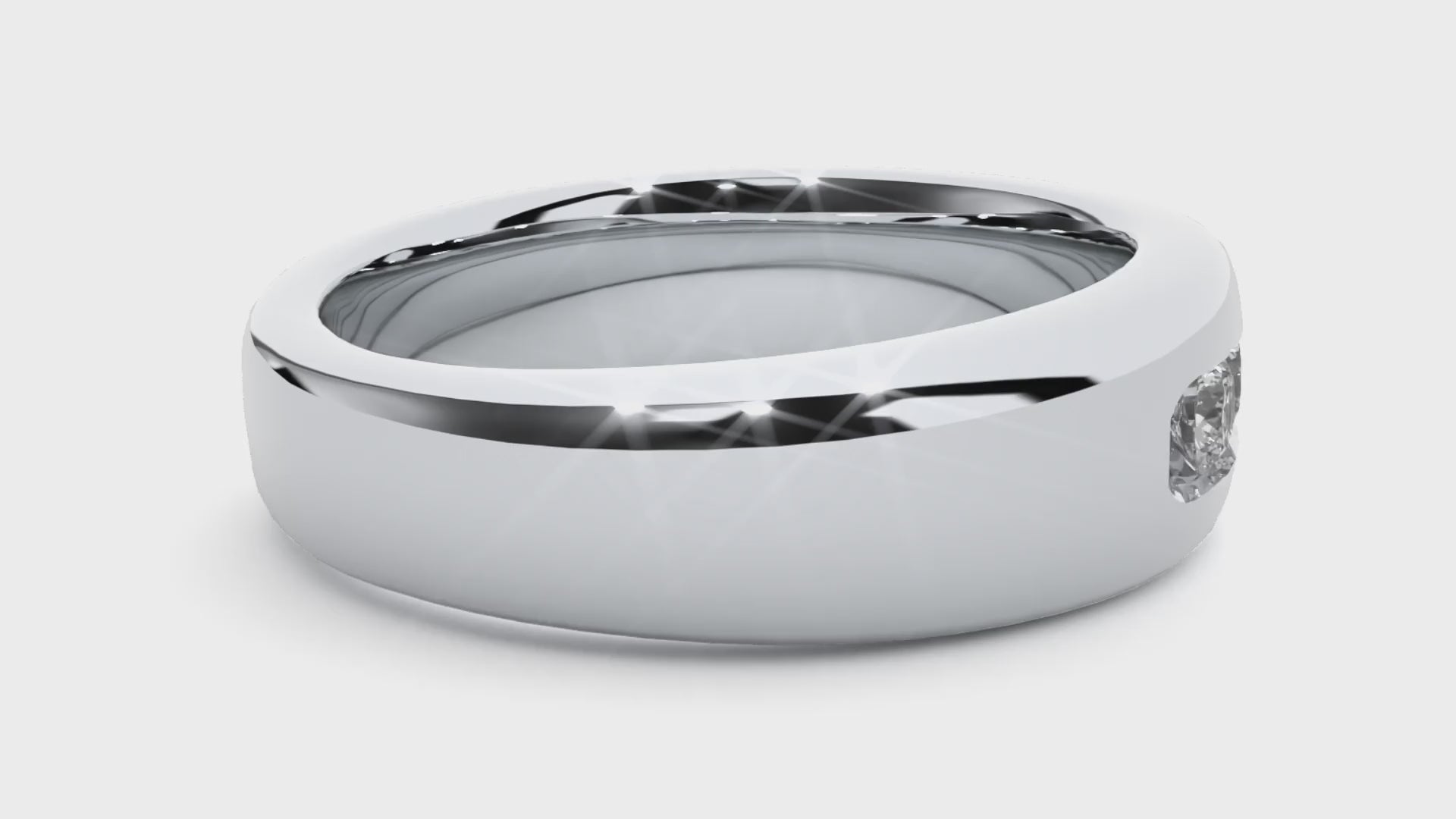 Nora Diamond Mens Ring