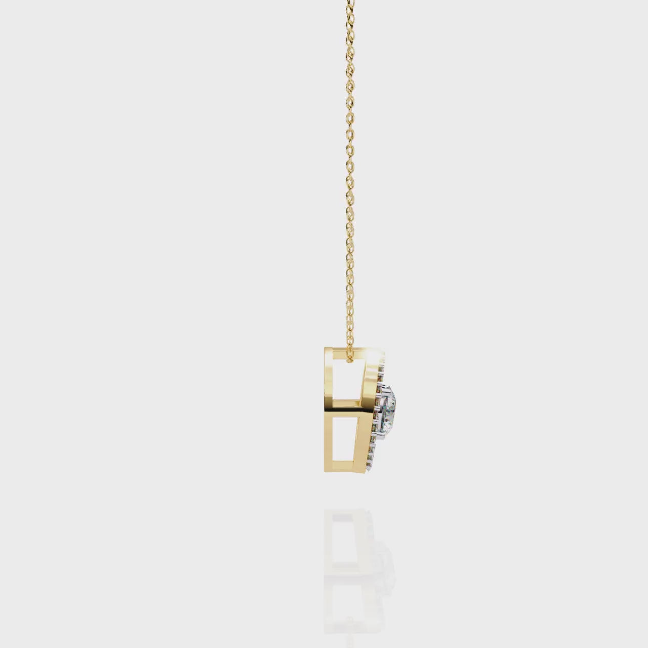 Marina  Diamond Pendant