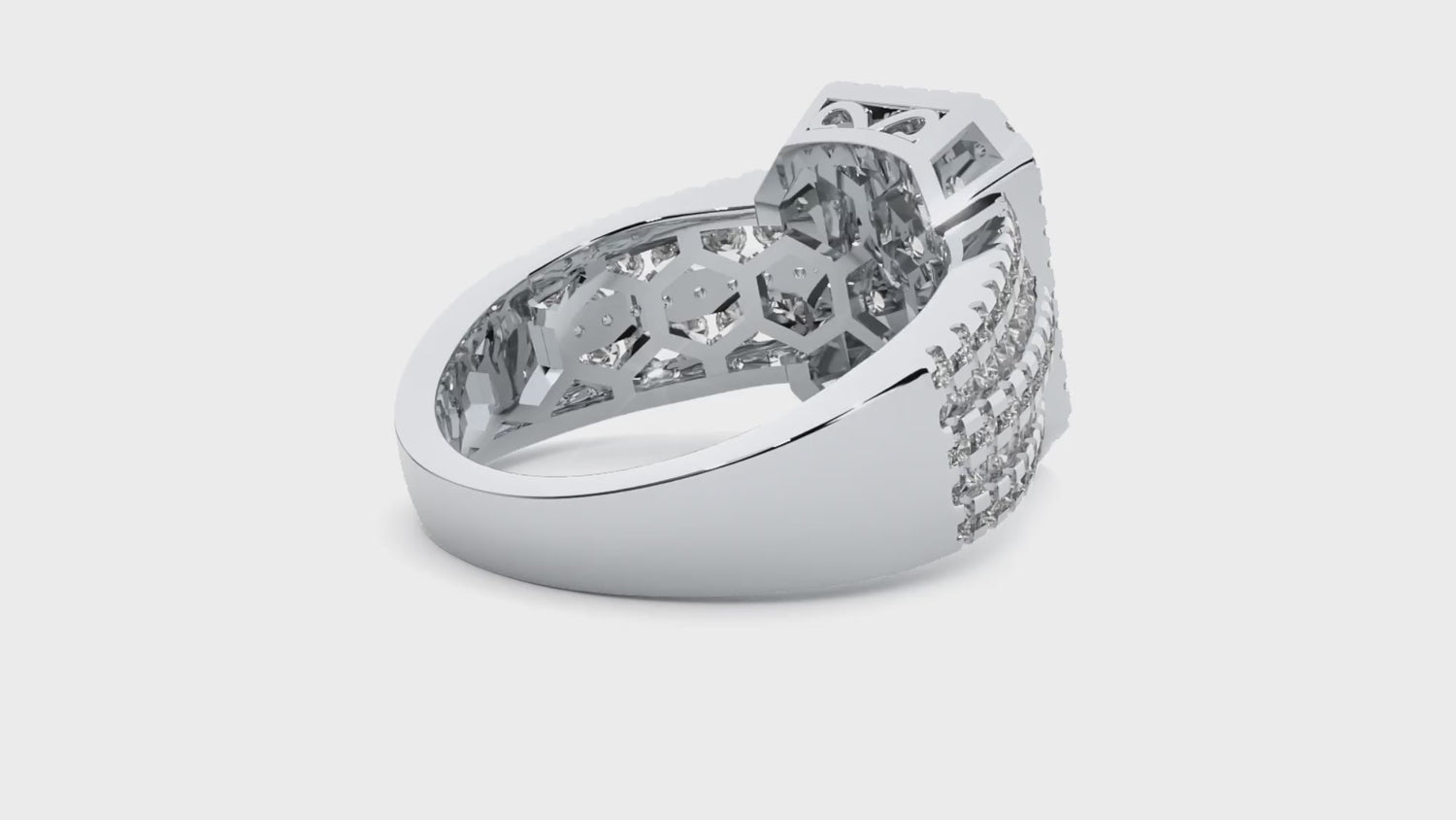 Melrose Diamond Mens Ring