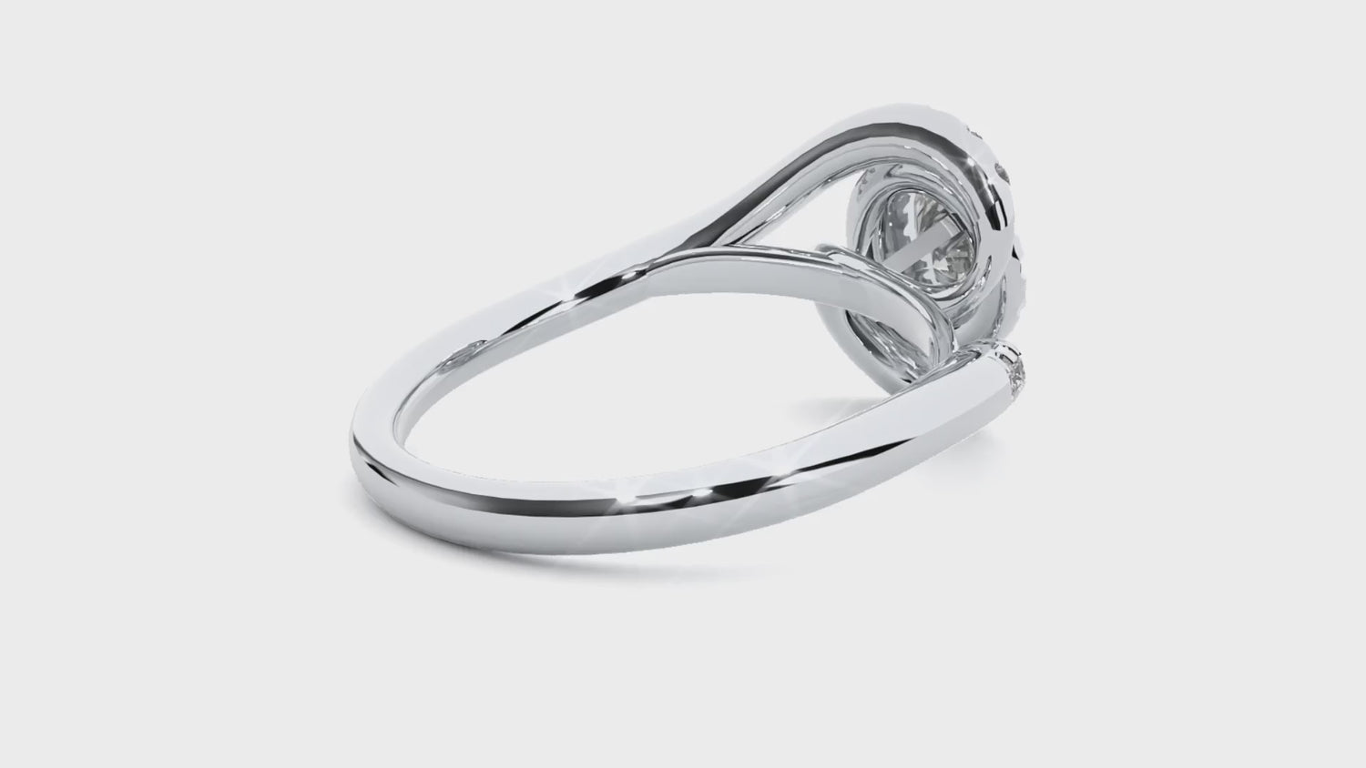 Frederica Diamond Halo Ring