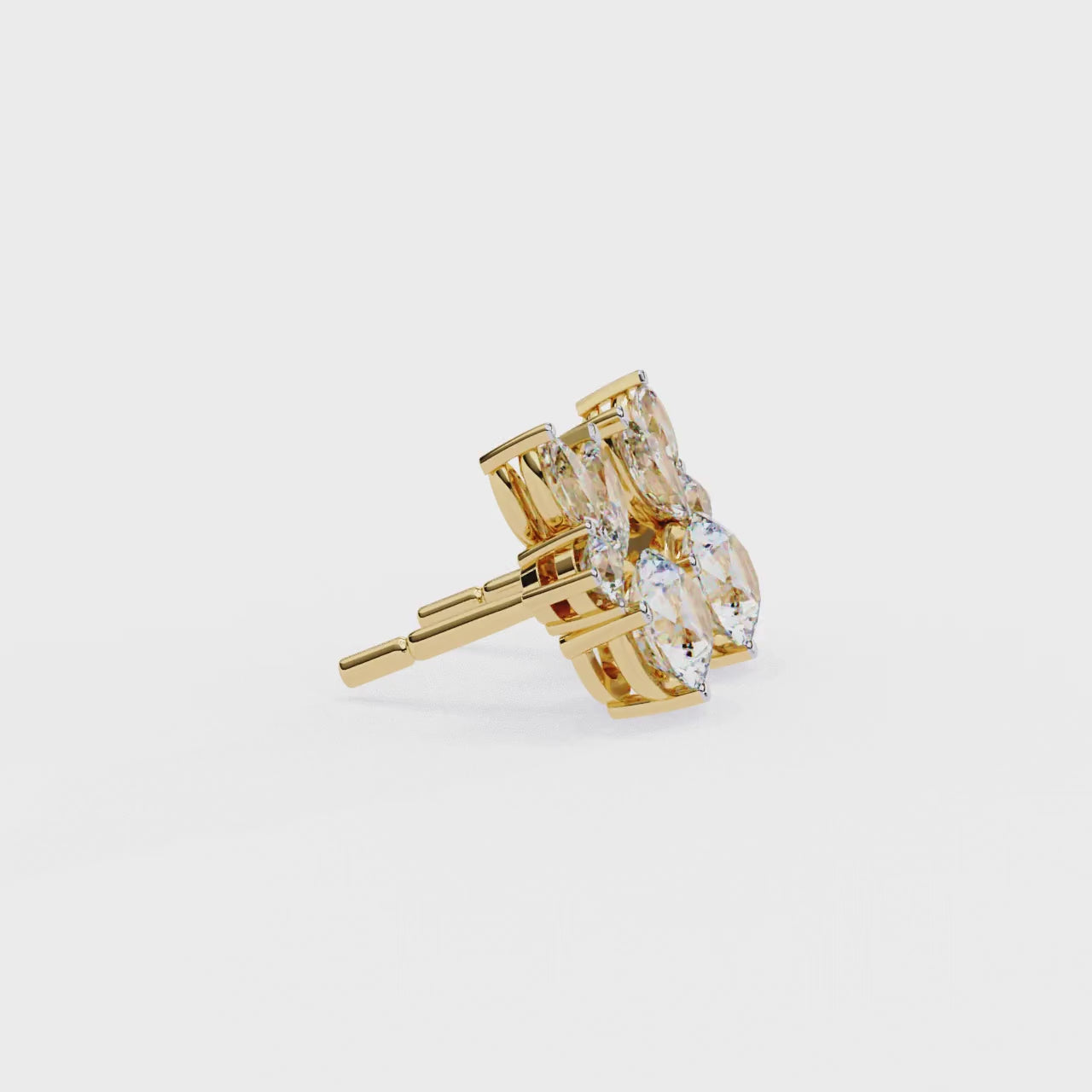 Ezra  Diamond Earring