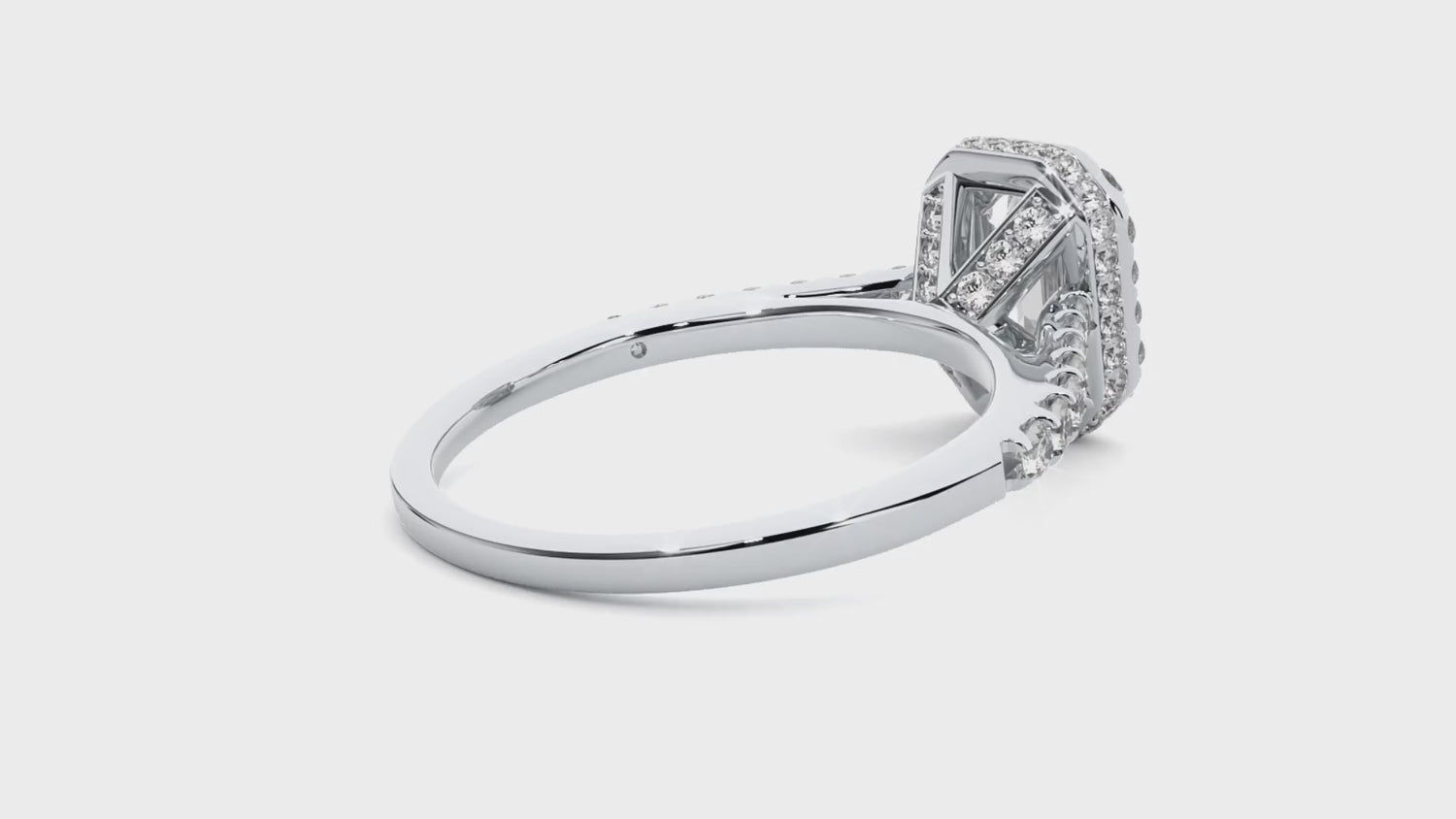 Fiorella Diamond Halo Ring