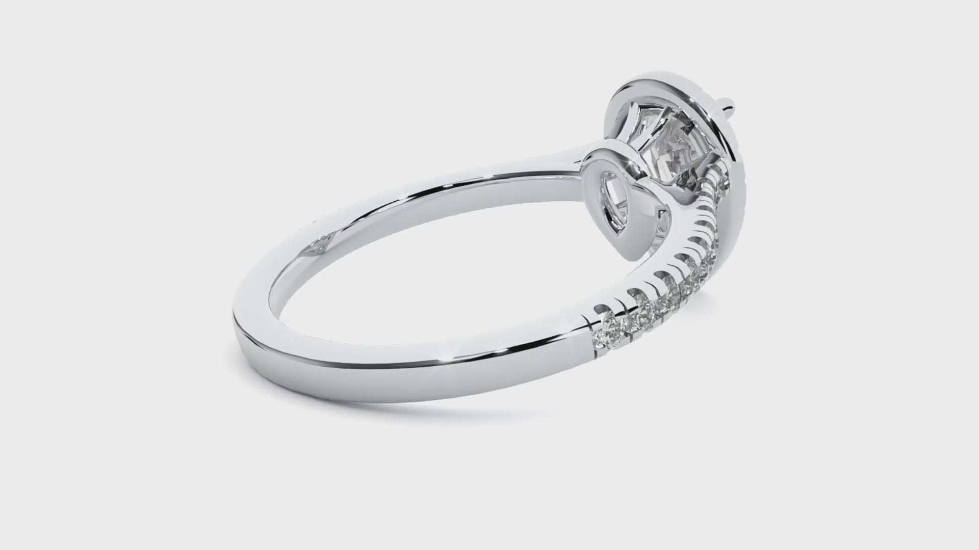 Natalia Diamond Halo Ring