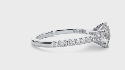 Evianna Diamond Solitaire Ladies Ring