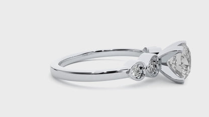 Gabriella Diamond Solitaire Ladies Ring