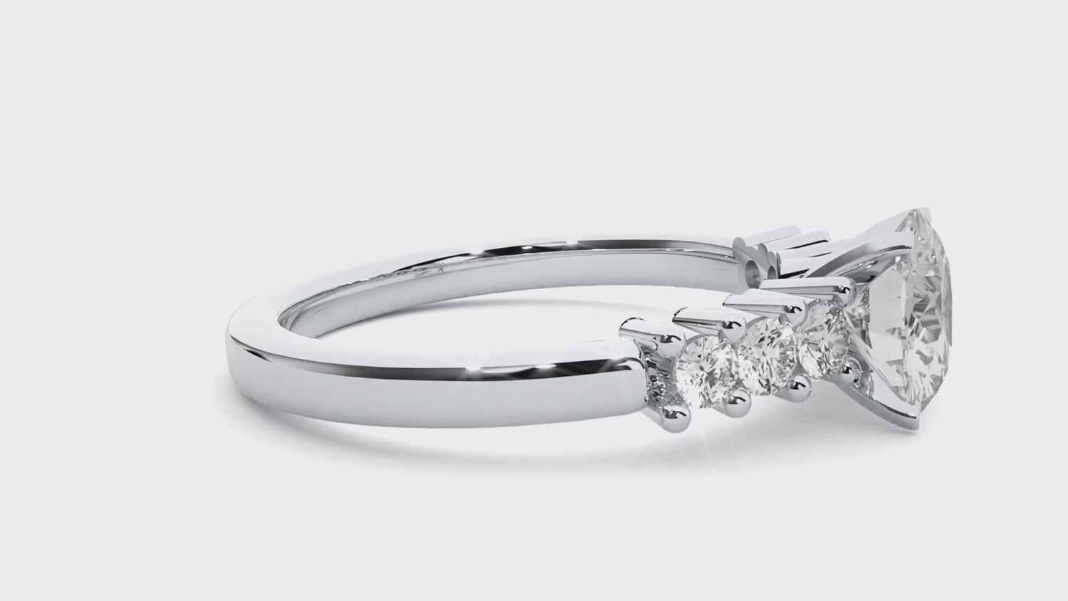 Aramis Diamond Solitaire Ladies Ring