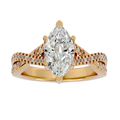 Mallory Diamond Solitaire Ladies Ring