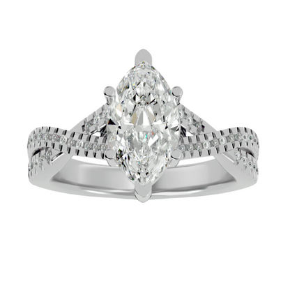 Mallory Diamond Solitaire Ladies Ring