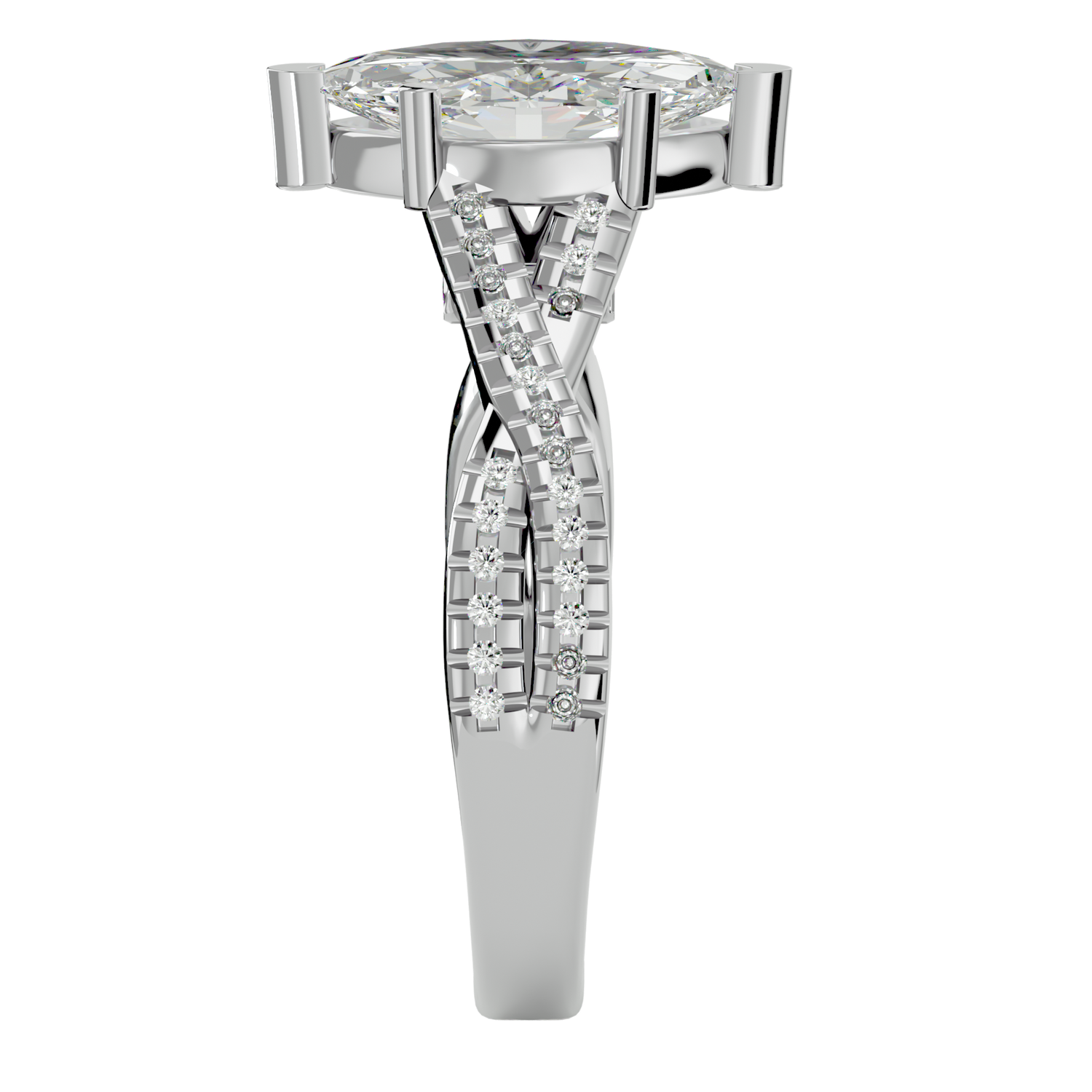 Mallory Diamond Solitaire Ladies Ring